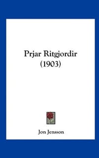 Prjar Ritgjordir