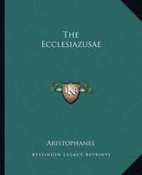 书籍 The Ecclesiazusae的封面