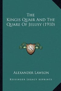 The Kingis Quair and the Quare of Jelusy