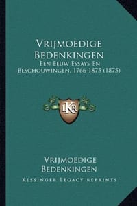 Vrijmoedige Bedenkingen