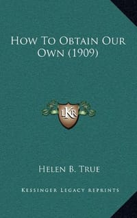 How to Obtain Our Own