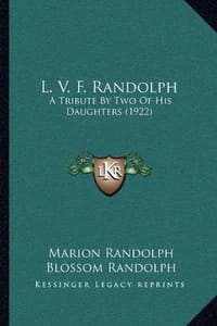L. V. F. Randolph L. V. F. Randolph