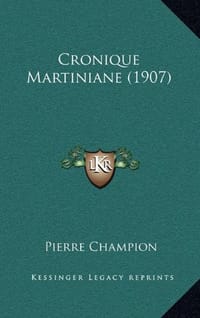 Cronique Martiniane