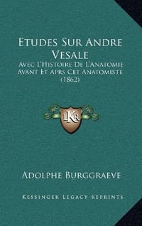 Etudes Sur Andre Vesale