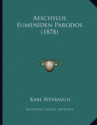 Aeschylus Eumeniden Parodos