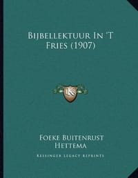 Bijbellektuur in 't Fries