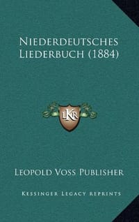 Niederdeutsches Liederbuch
