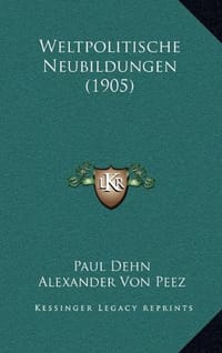 Weltpolitische Neubildungen