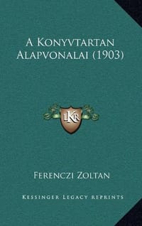 A Konyvtartan Alapvonalai - Zoltan, Ferenczi