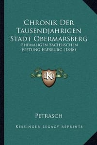 Chronik Der Tausendjahrigen Stadt Obermarsberg