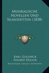 Musikalische Novellen Und Silhouetten