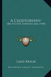 A Csodtorveny