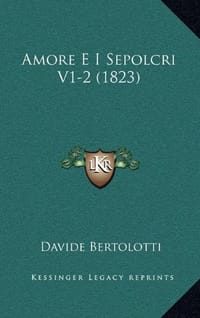 Amore E I Sepolcri V1-2