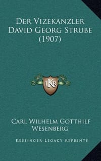 Der Vizekanzler David Georg Strube