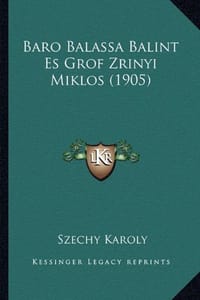 Baro Balassa Balint Es Grof Zrinyi Miklos