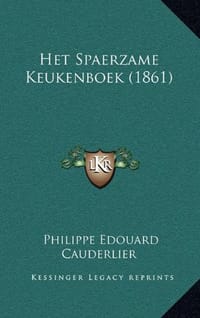 Het Spaerzame Keukenboek
