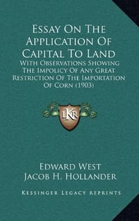 Essay on the Application of Capital to Land