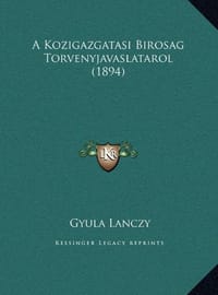 A Kozigazgatasi Birosag Torvenyjavaslatarol