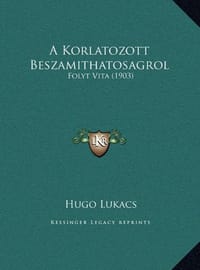 A Korlatozott Beszamithatosagrol a Korlatozott Beszamithatosagrol