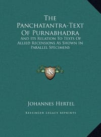 The Panchatantra-Text of Purnabhadra