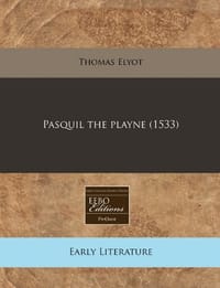 Pasquil the Playne