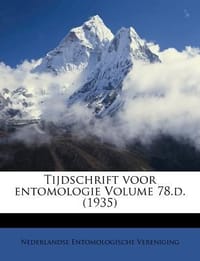 Tijdschrift Voor Entomologie Volume 78.D.