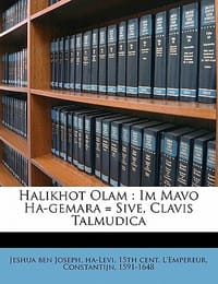Halikhot Olam