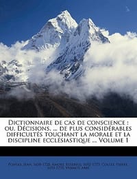 Dictionnaire de Cas de Conscience