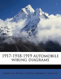 1917-1918-1919 Automobile Wiring Diagrams