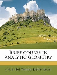 Brief Course in Analytic Geometry