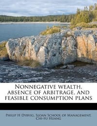 Nonnegative Wealth, Absence of Arbitrage, and Feasible Consumption Plans