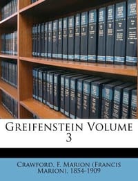 书籍 Greifenstein Volume 3的封面