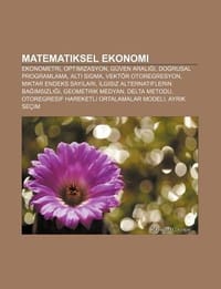 Matematiksel Ekonomi - Kaynak Wikipedia