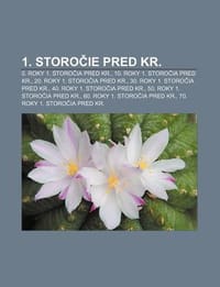 1. Storo?ie Pred Kr.