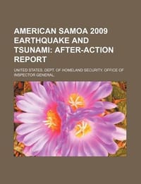 American Samoa 2009 Earthquake and Tsunami