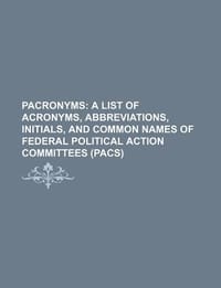 Pacronyms - U. S. Government