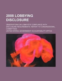 2008 Lobbying Disclosure