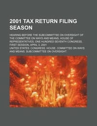 2001 Tax Return Filing Season
