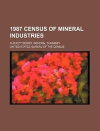 1987 Census of Mineral Industries; Subject Series. General Summary