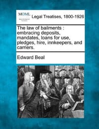 The Law of Bailments