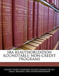 Sba Reauthorization Roundtable