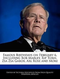 Famous Birthdays on February 6, Including Bob Marley, Rip Torn, Zsa Zsa Gabor, Axl Rose and More