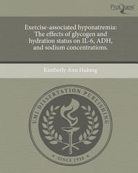 Exercise-Associated Hyponatremia