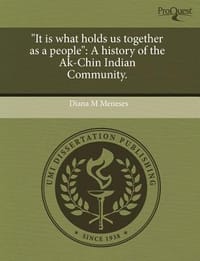 \It Is What Holds Us Together as a People\"