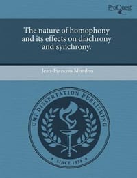 The Nature of Homophony and Its Effects on Diachrony and Synchrony.