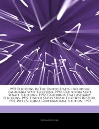 1992 Elections in the United States, Including - Books, Hephaestus