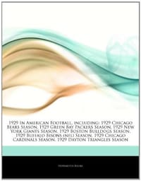 1929 in American Football, Including - Books, Hephaestus