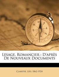 Lesage, Romancier
