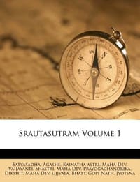 Srautasutram Volume 1