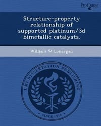 Structure-Property Relationship of Supported Platinum/3D Bimetallic Catalysts.